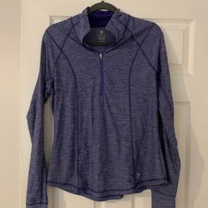 Purple Old Navy Semi Fitted 3/4 Zip Jacket